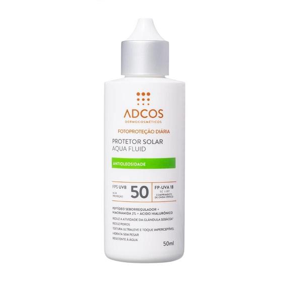 Imagem de Protetor Solar Facial Adcos Aqua Fluid FPS50 Sem Cor 40ml