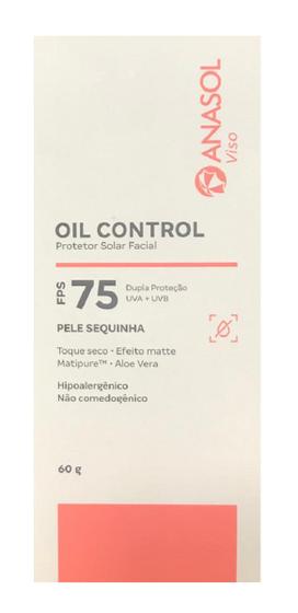 Imagem de Protetor Solar Facial Anasol Oil Control Fps75 60Gr - Dahuer