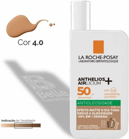 Imagem de Protetor Solar Facial Anthelios Airlicium+ FPS50 Cor 4.0 - 40ml - La Roche-Posay