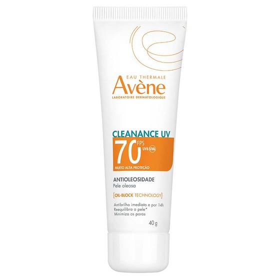 Protetor Solar Facial Antioleosidade Avène Cleanance UV FPS70 Menor preço em Protetor Solar Facial Antioleosidade Avène Cleanance UV FPS70