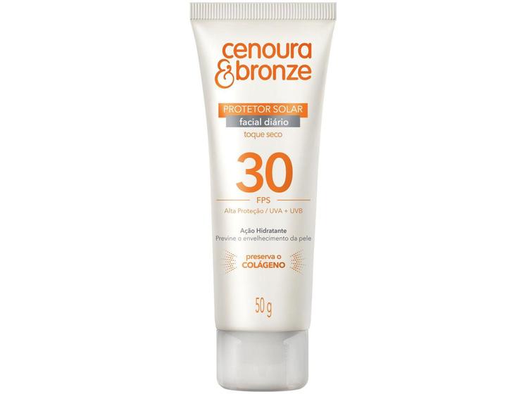 Imagem de Protetor Solar Facial Cenoura & Bronze - FPS 30 Diário 50g
