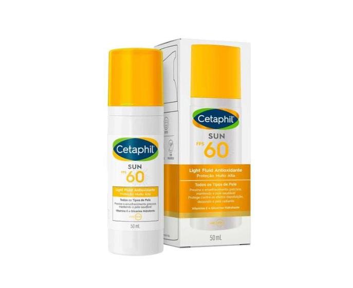 Imagem de Protetor Solar Facial Cetaphil Sun Light Fluid Sem Cor Fps 60 50ml