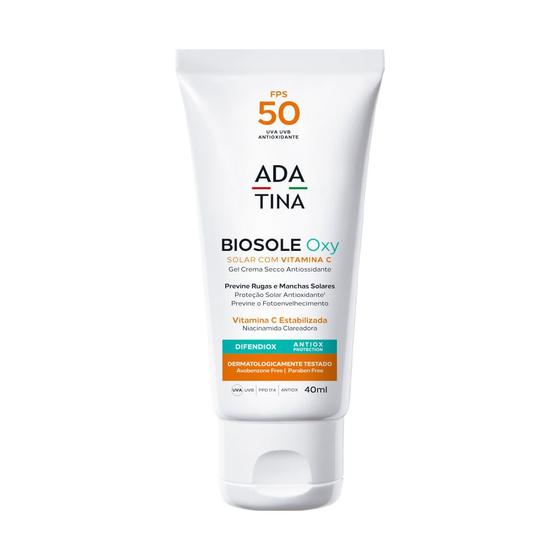 Imagem de Protetor Solar Facial Clareador Biosole Oxy FPS 50 com Vitaminas C e Niacinamida