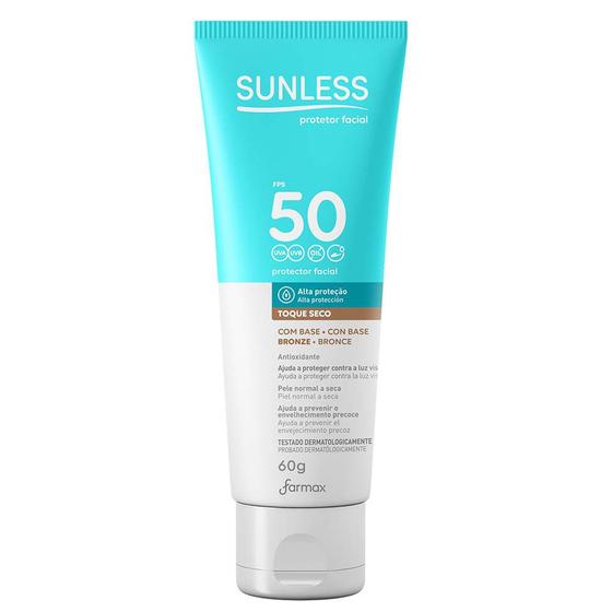 Imagem de Protetor Solar Facial com Cor FPS50 Sunless