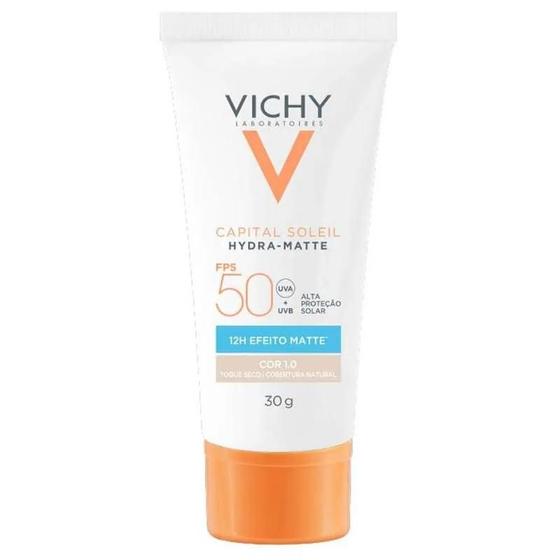 Imagem de Protetor Solar Facial com Cor Vichy - Hydra-Matte FPS50 1.0