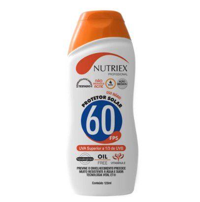 Imagem de Protetor Solar Facial Corporal FPS 60 120ml - NUTRIEX