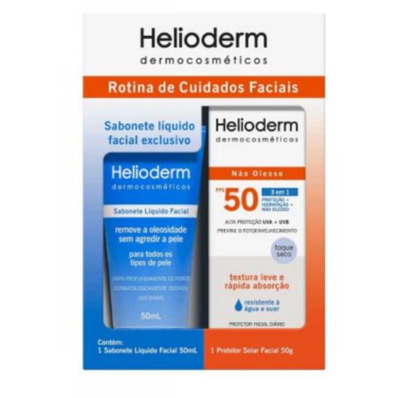 Imagem de Protetor Solar Facial FPS50 + Sabonete Líquido 50ml  Hertz