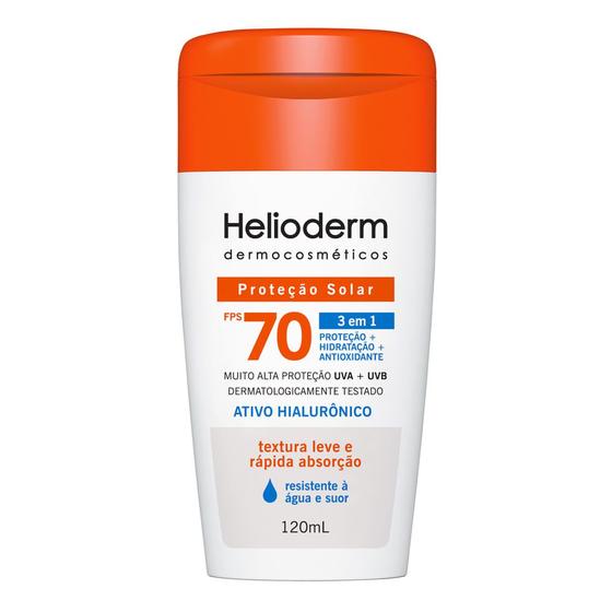 Imagem de Protetor Solar Facial Helioderm 3 em 1 FPS 70 120g