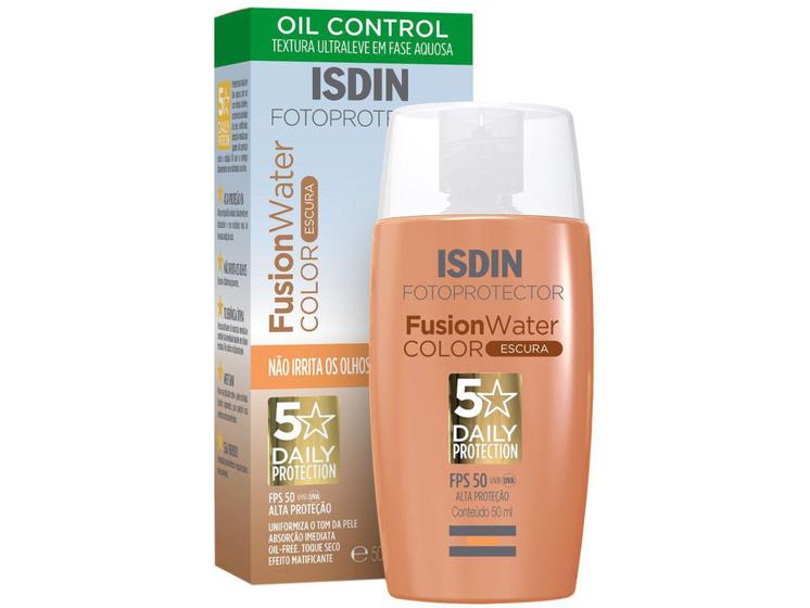 Protetor Solar Facial Isdin FPS 50 com Cor - Fotoproteção 5 Stars ...