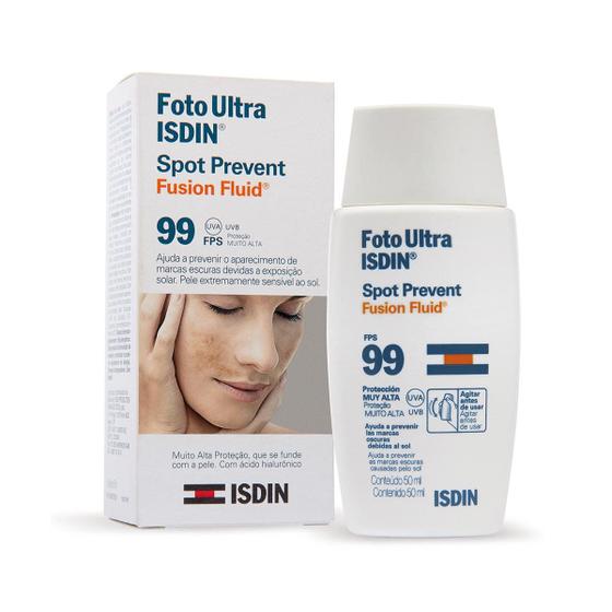 Imagem de Protetor Solar Facial Isdin Fusion Fluid Spot Prevent Fps 99 com 50ml