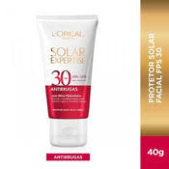 Imagem de Protetor solar facial l'oréal expertise antirrugas fps 30 40g L'oreal