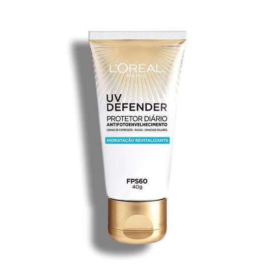 Imagem de Protetor Solar Facial L'oréal Uv Defender Hidratação Revitalizante FPS 60 40g