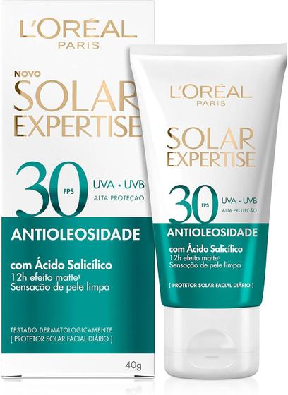 Imagem de Protetor Solar Facial LOréal Antioleosidade FPS30 - 40g