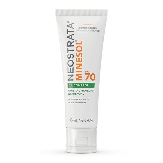 Protetor Solar Facial NeoStrata Minesol Oil Control FPS 70 40g Menor preço em Protetor Solar Facial NeoStrata Minesol Oil Control FPS 70 40g