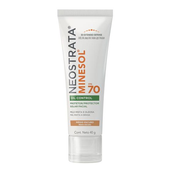 Protetor Solar Facial Neostrata Minesol Oil Control FPS 70 Pele Morena Mais 40g Menor preço em Protetor Solar Facial Neostrata Minesol Oil Control FPS 70 Pele Morena Mais 40g