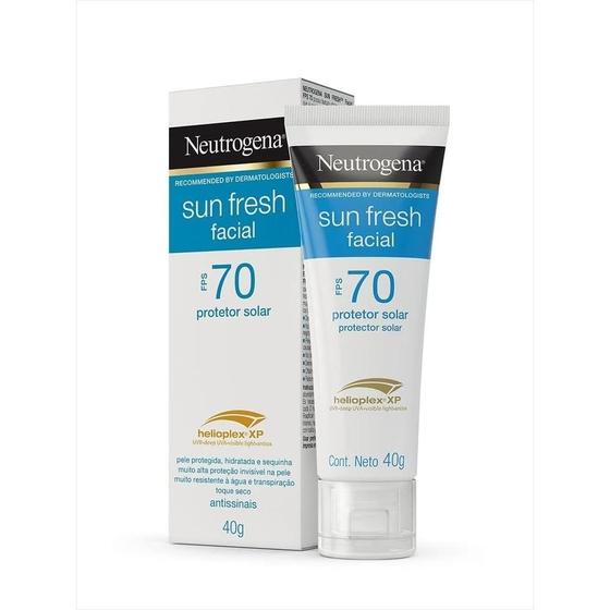 Imagem de Protetor Solar Facial Neutrogena FPS 70 Sun Fresh 40g