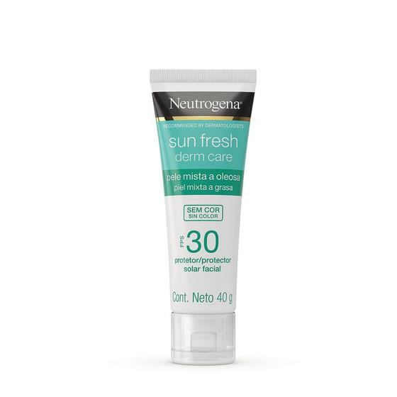 Imagem de Protetor Solar Facial Neutrogena Sun Fresh Derm Care FPS 30 Sem Cor 40g