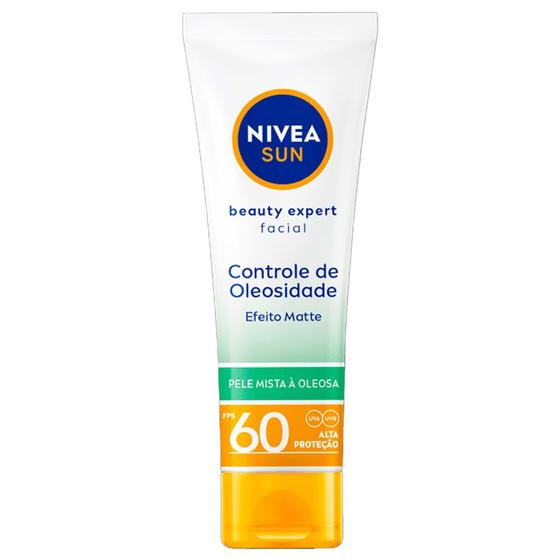 Imagem de Protetor Solar Facial Nivea Beauty Controle De Oleosidade FPS 60 50g