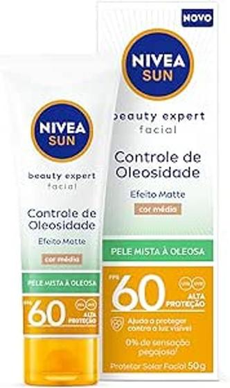 Imagem de Protetor Solar Facial Nivea Sun Beauty Expert Controle De Ol