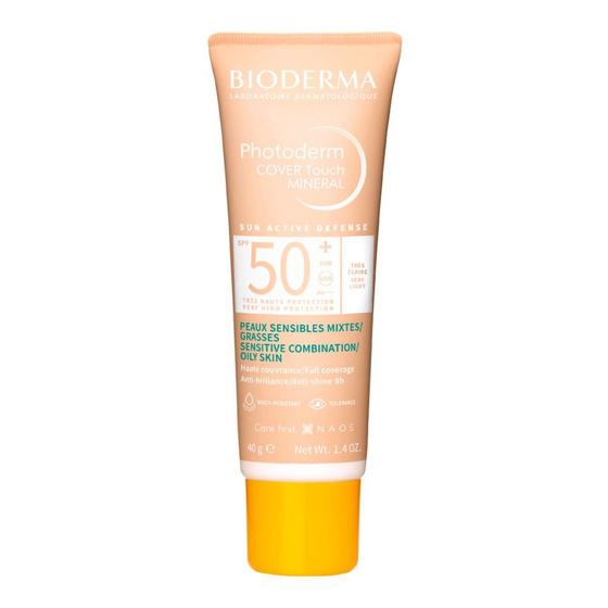 Imagem de Protetor Solar Facial Photoderm Cover Touch Mineral FPS 50+ Cor Muito Claro 40g