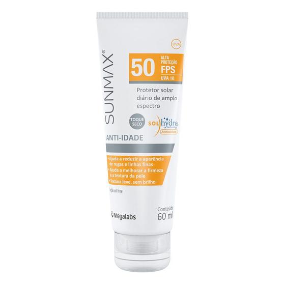 Imagem de Protetor Solar Facial Sunmax Anti-Idade FPS50 60ml