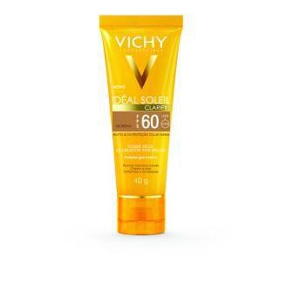Protetor Solar Facial Vichy Ideal Soleil Clarify Morena Fps 60 40g Menor preço em Protetor Solar Facial Vichy Ideal Soleil Clarify Morena Fps 60 40g
