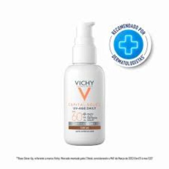 Imagem de Protetor Solar Facial Vichy UV-Age Daily cor 5.0 FPS 60 40g Vichy 40g