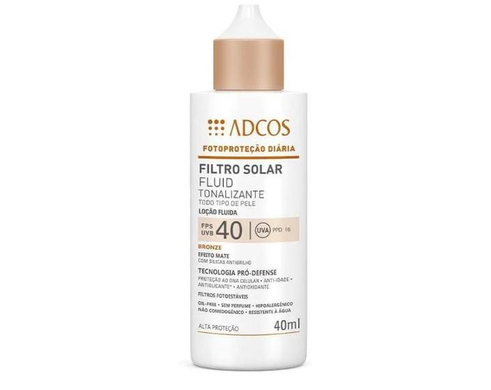 Imagem de Protetor Solar Fluid Fps 40 Alta Proteção Bronze 40ml 