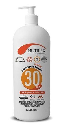 Imagem de Protetor Solar FPS 30 1LT 1/3 Uva Nutriex