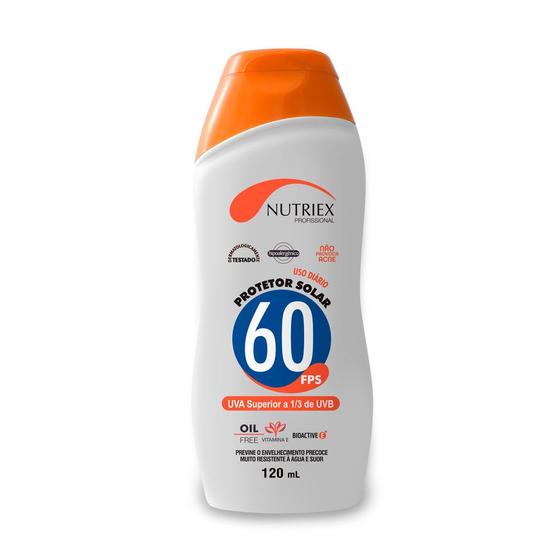 Imagem de Protetor Solar Fps 60 Profissional 120ml Nutriex