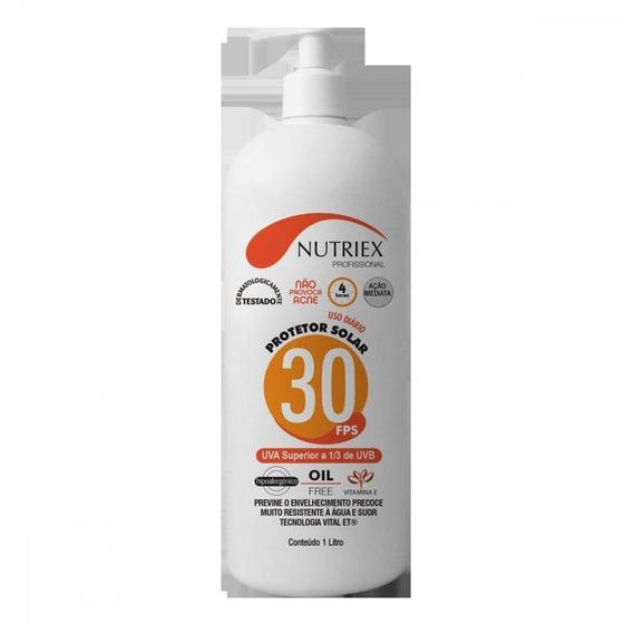 Imagem de Protetor Solar Ft30  1 Litr Nutriex  60996