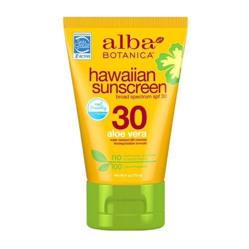 Imagem de Protetor solar havaiano SPF 30 Aloe Vera 4 oz por Alba Botanica