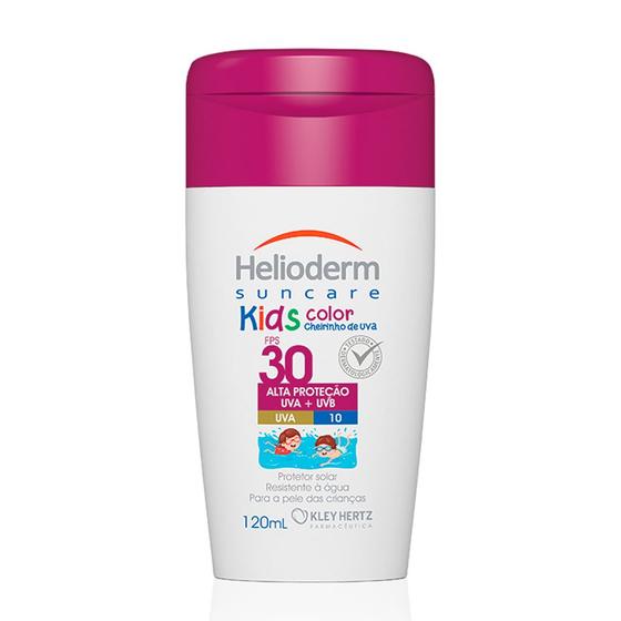 Imagem de Protetor Solar Infantil Helioderm Suncare Kids Color FPS 30 120ml