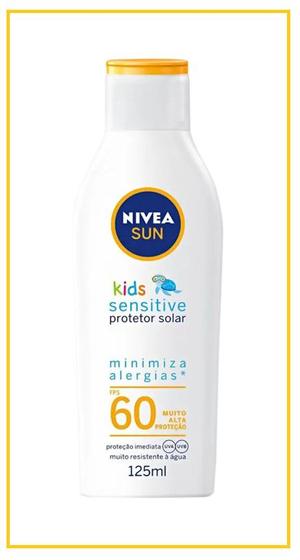 Imagem de Protetor Solar Infantil Sensitive Fps60 100ml - Nivea