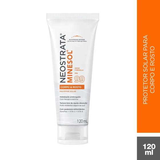 Imagem de Protetor Solar NeoStrata Minesol Rosto e Corpo FPS 99 Fluido 120ml