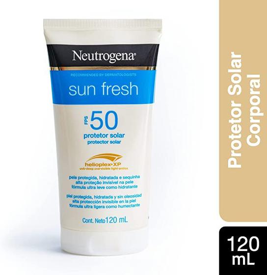 Imagem de Protetor Solar Neutrogena Sun Fresh Fps50 120ml