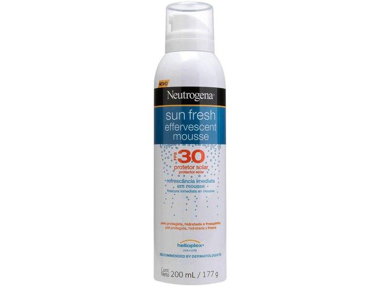 Imagem de Protetor Solar Neutrogena Sun Fresh Mousse  - Efervescente FPS 30 200ml