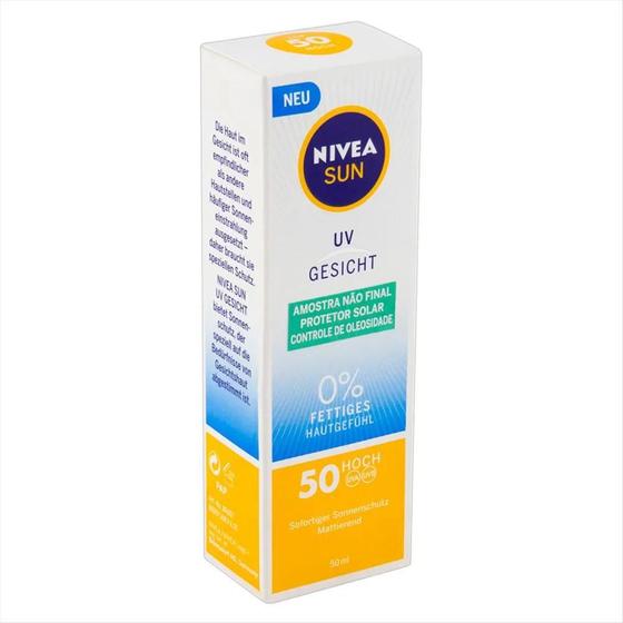 Imagem de Protetor Solar Nivea Sun Beauty Expert Pele Oleosa - 50G