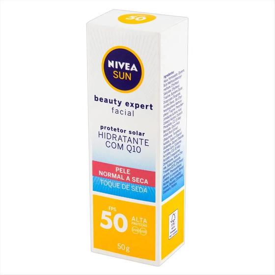 Imagem de Protetor Solar Nivea Sun Beauty Expert Pele Seca - 50G