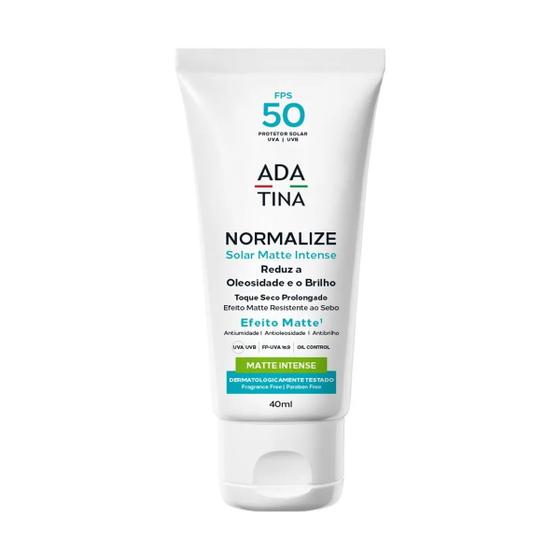Imagem de Protetor Solar Normalize Matte Intense FPS 50 40ml Ada Tina