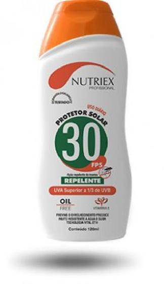 Imagem de Protetor Solar Nutriex Fps 30 Com Repelente 120Ml