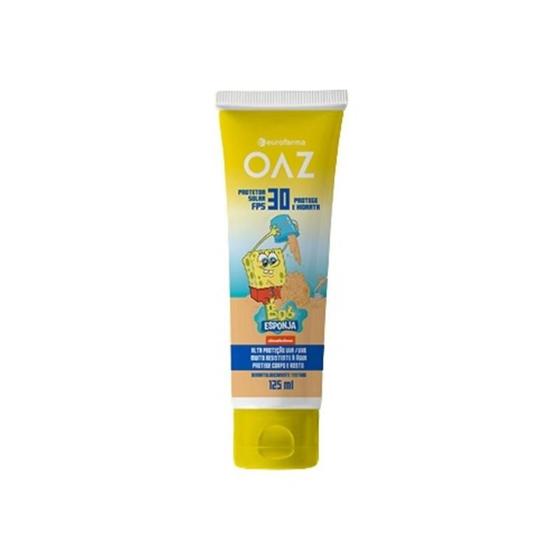 Imagem de Protetor Solar Oaz Bob Esponja Fps30 Com 125ml