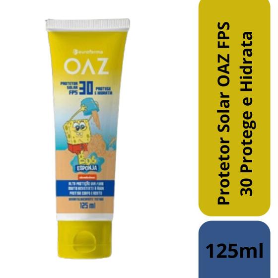 Imagem de Protetor Solar Oaz Fps 30 Protege E Hidrata 125 Ml