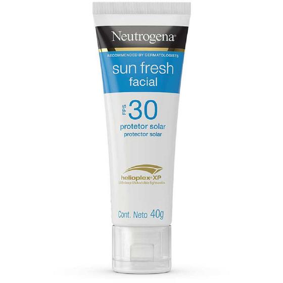 Protetor Solar P/Rosto Neutrogena FPS 30 C/40g Toque Seco - Protetor ...