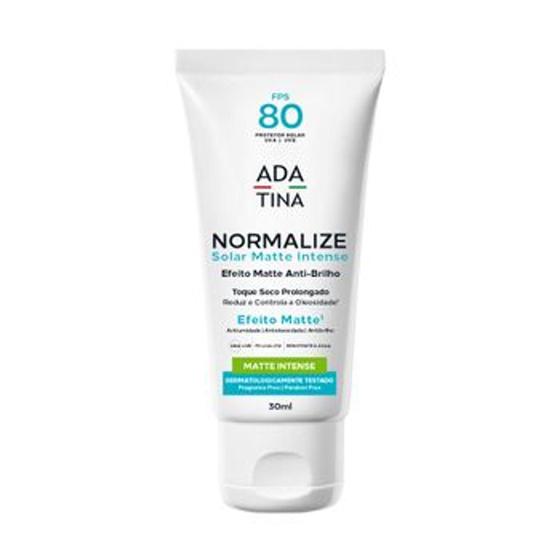 Imagem de Protetor Solar Pele Oleosa Normalize Matte Intense Fps 80 - 30ml - ADA TINA