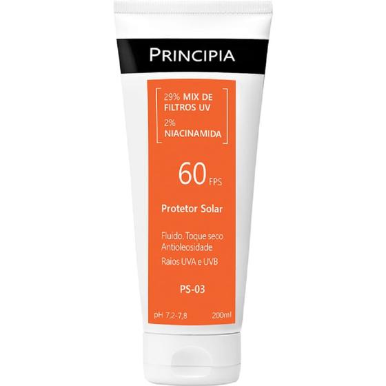 Imagem de Protetor Solar Principia Skincare Ps-03 Fps 60 200ml