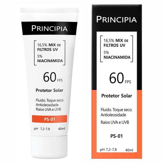 Imagem de Protetor Solar Principia Skincare PS01 FPS 60  40ml