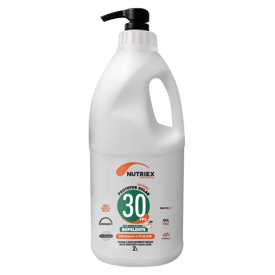 Imagem de Protetor Solar Profissional com Repelente FPS 30 1/3 UVA 2 litros Nutriex 61069