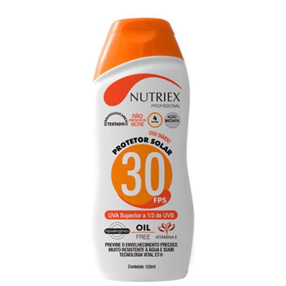 Imagem de Protetor Solar Profissional FPS 30 1/3 UVA 120 ml NUTRIEX