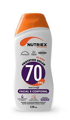 Imagem de Protetor solar Profissional FPS 70 Corporal e Facial Soldador 120ml - 0064790 - Nutriex 